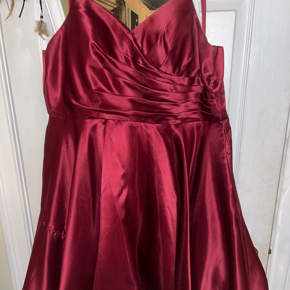 Cherry Red Homecoming Dress